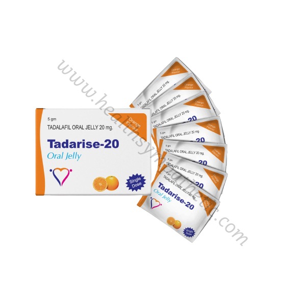 Buy Tadarise oral jelly Tadalafil Tablet(20%Off) Cheap Price